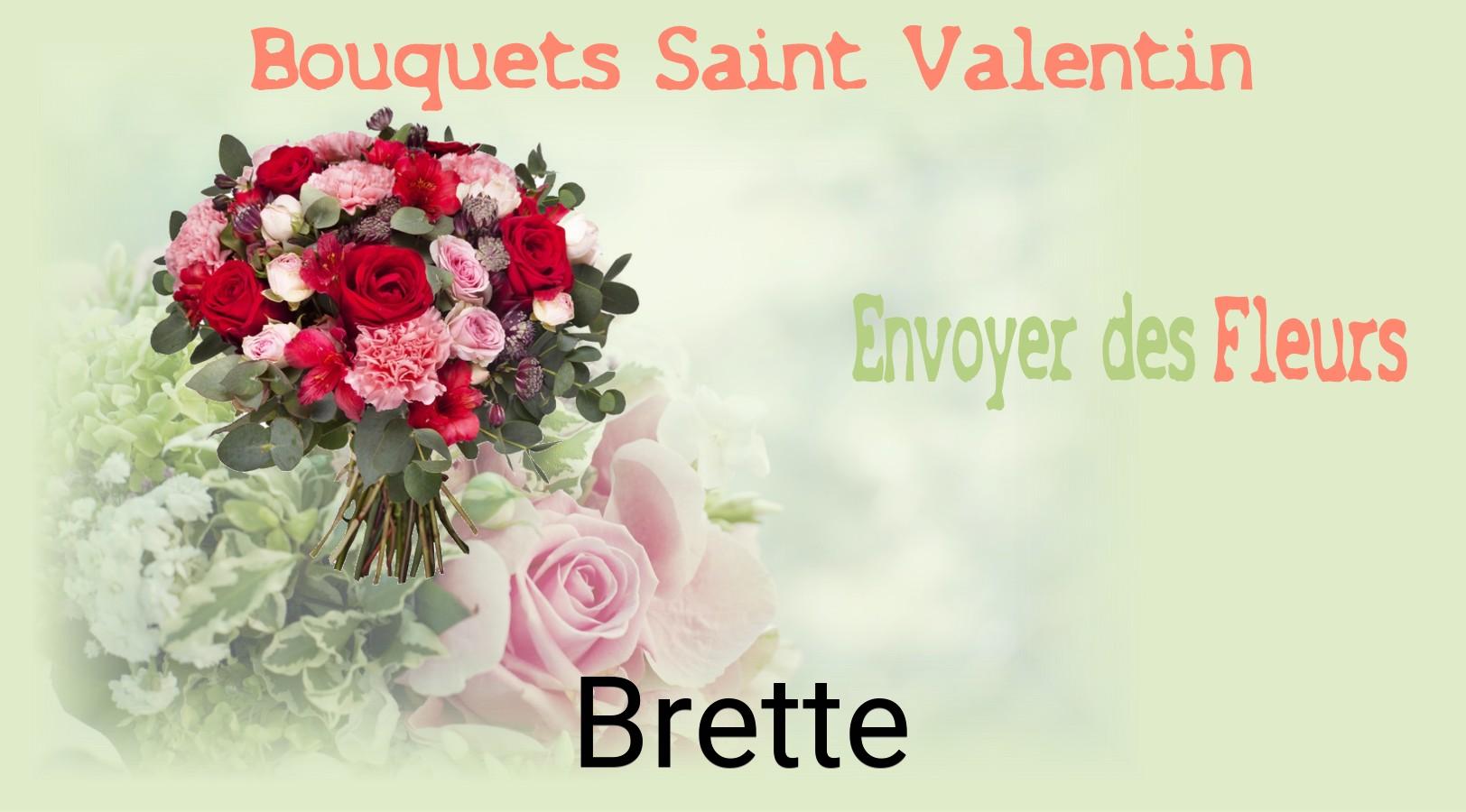 Roses de Saint-Valentin livrées à Brette